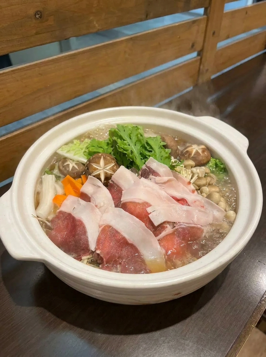 冬期限定ぼたん鍋