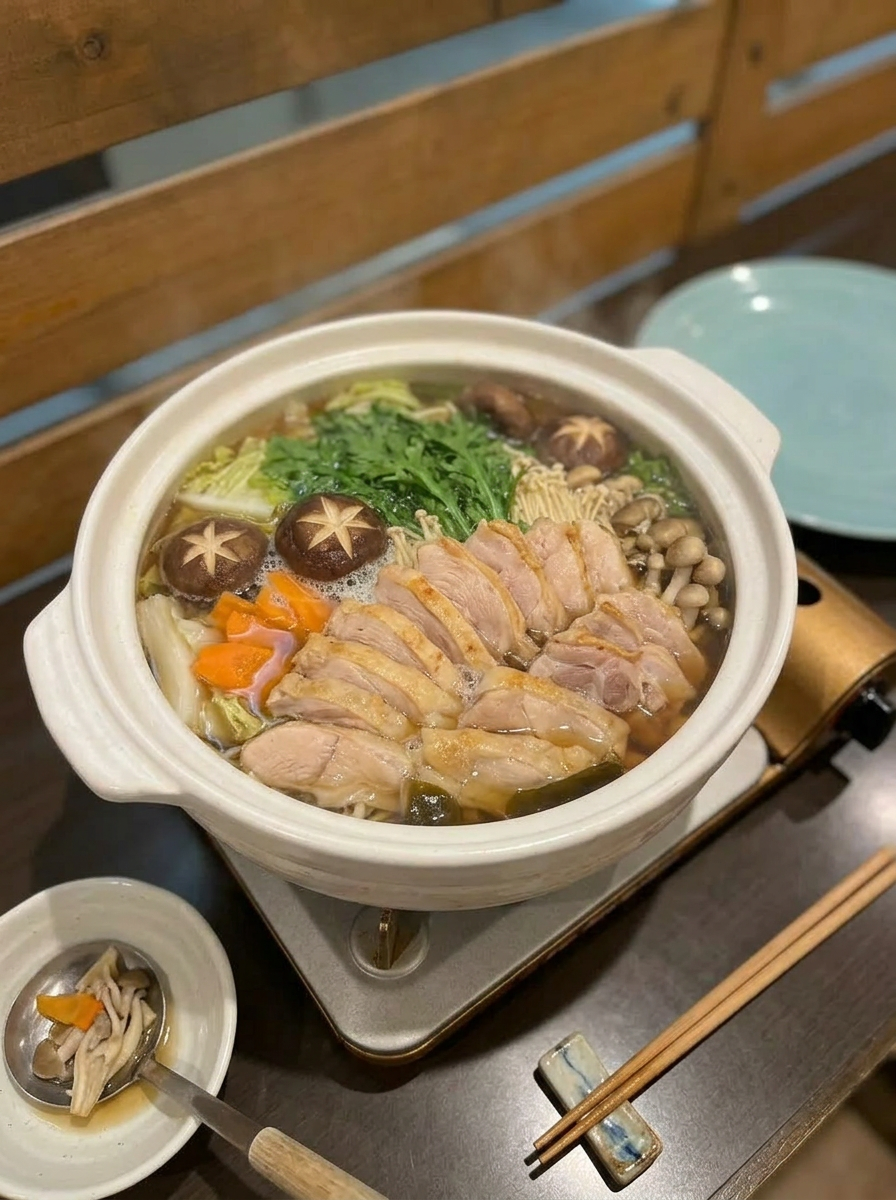 地鶏すき焼き